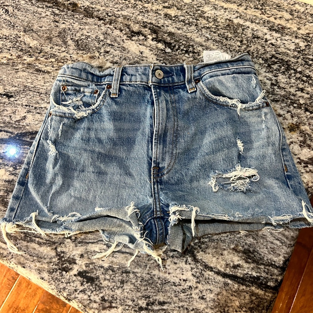 Abercrombie and Fitch High Rise Shorts